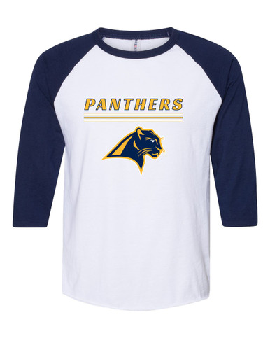 O'Fallen Panthers Mascot #8 Women's Baseball T-Shirt