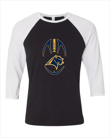 O'Fallen Panthers Football #4 Women's Baseball T-Shirt