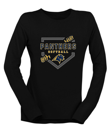 O'Fallen Panthers Softball #2 Women's Premium LS T-Shirt