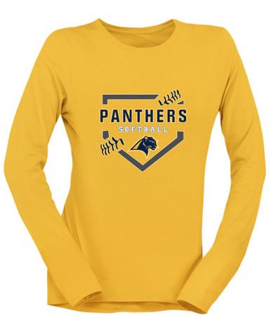 O'Fallen Panthers Softball #2 Women's LS T-Shirt