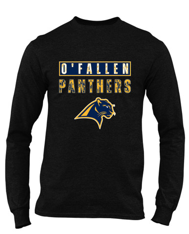 O'Fallen Panthers Mascot #9 Men's LS T-Shirt