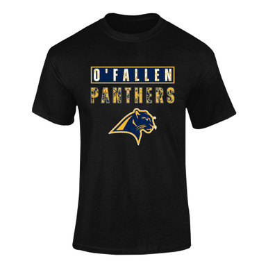 O'Fallen Panthers Mascot #9 Men's SS T-Shirt