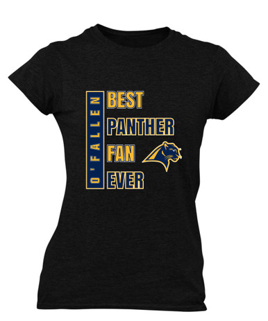O'Fallen Panthers Best Panther Fan Women's SS T-Shirt