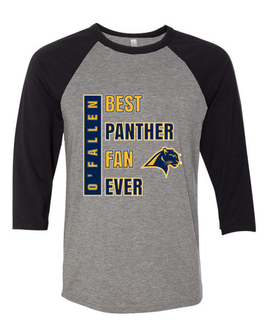 O'Fallen Panthers Best Panther Fan Men's Baseball T-Shirt