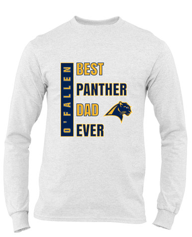 O'Fallen Panthers Best Panther Dad Men's Premium LS T-Shirt