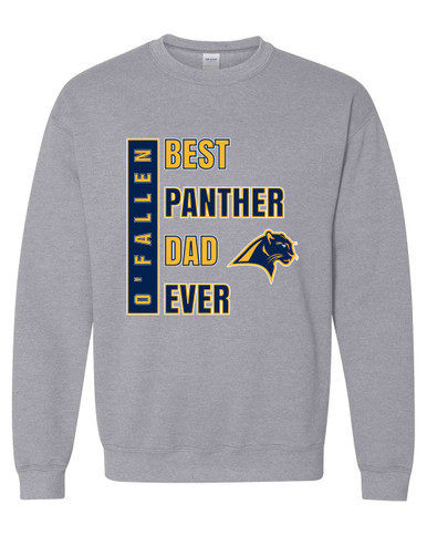 O'Fallen Panthers Best Panther Dad Men's Sweatshirt