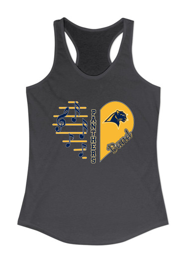 O'Fallen Panthers Heart Band Women's Tank Top