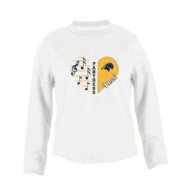 O'Fallen Panthers Heart Band Women's Sweatshirt