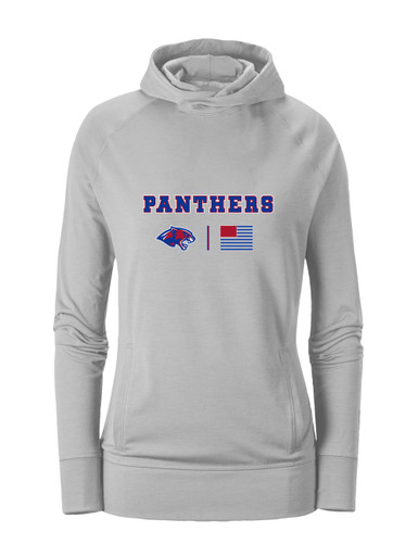 Bullard Panthers Team Colors Flag Women's Hoodie