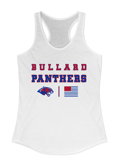Bullard Panthers Spirit Flag Women's Tank Top