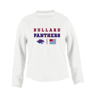 Bullard Panthers Spirit Flag Women's Sweatshirt