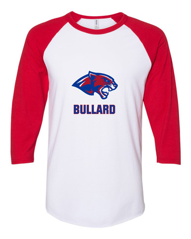 Bullard Panthers Mascot #2 Women's Baseball T-Shirt