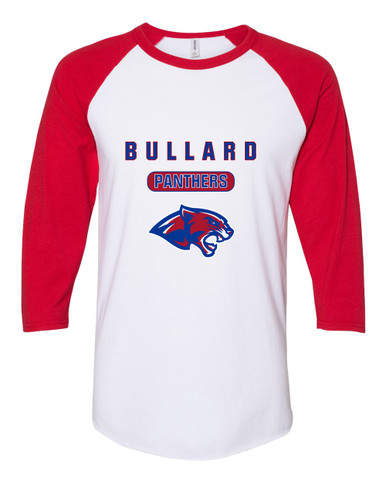 Bullard Panthers Mascot #3 Men's Baseball T-Shirt