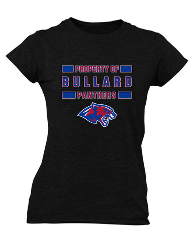 Bullard Panthers Property Of Women's Premium SS T-Shirt