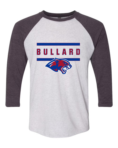 Bullard Panthers Mascot #4 Women's Baseball T-Shirt