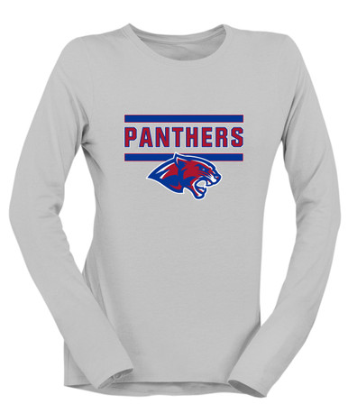 Bullard Panthers Mascot #5 Women's LS T-Shirt