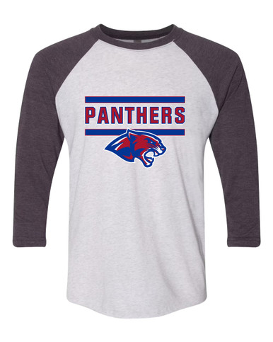 Bullard Panthers Mascot #5 Men's Baseball T-Shirt