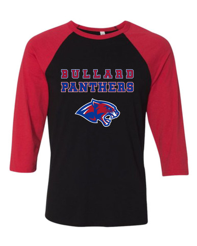 Bullard Panthers Spirit Women's Baseball T-Shirt
