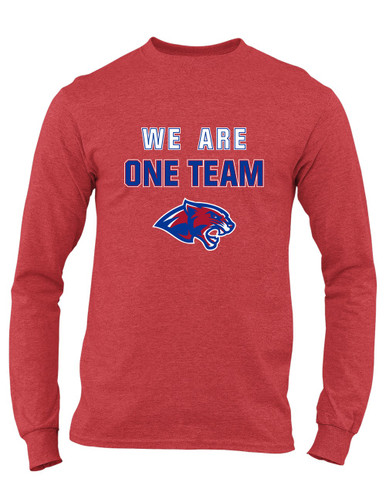Bullard Panthers We Are One Team Men's Premium LS T-Shirt