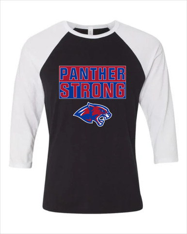 Bullard Panthers Strong #1 Men's Baseball T-Shirt