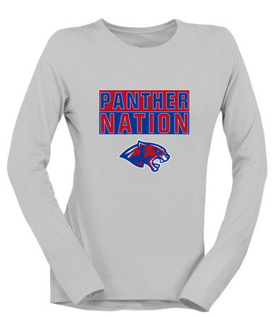 Bullard Panthers Nation #1 Women's LS T-Shirt