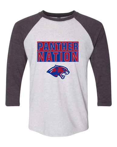 Bullard Panthers Nation #1 Men's Baseball T-Shirt