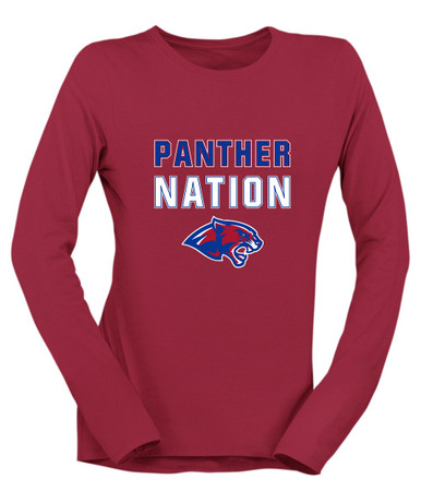 Bullard Panthers Nation #2 Women's Premium LS T-Shirt