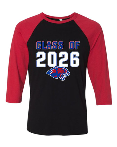 Bullard Panthers Class of 2026 Men's Baseball T-Shirt