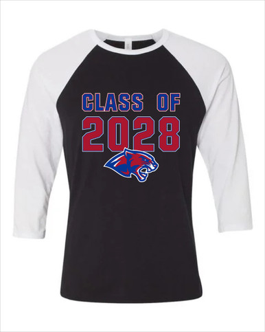 Bullard Panthers Class of 2028 Women's Baseball T-Shirt