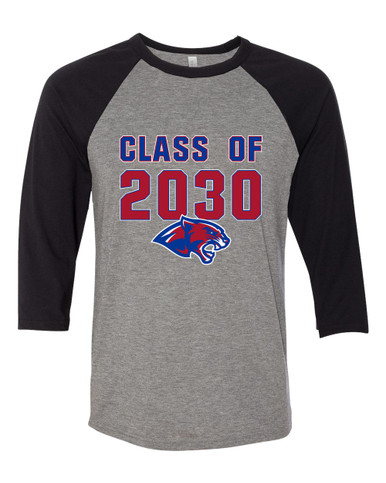 Bullard Panthers Class of 2030 Women's Baseball T-Shirt