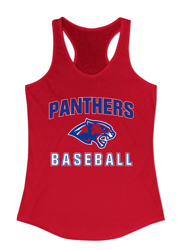 Bullard Panthers Baseball #1 Women's Tank Top