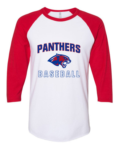 Bullard Panthers Baseball #1 Women's Baseball T-Shirt