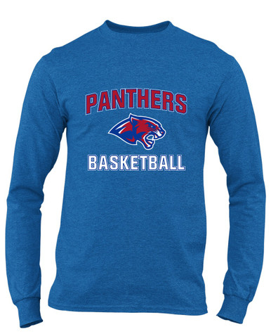 Bullard Panthers Basketball #1 Men's LS T-Shirt