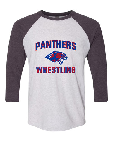 Bullard Panthers Wrestling Women's Baseball T-Shirt
