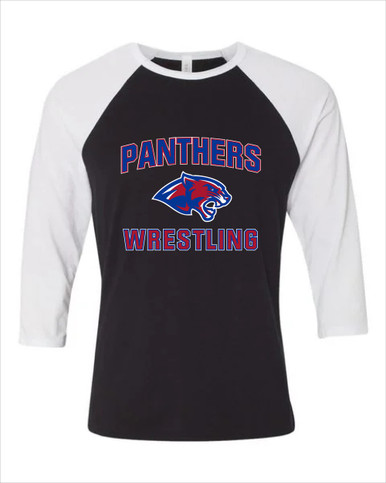 Bullard Panthers Wrestling Men's Baseball T-Shirt