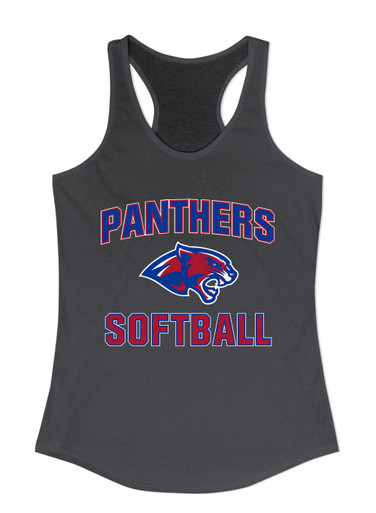 Bullard Panthers Softball #1 Women's Tank Top