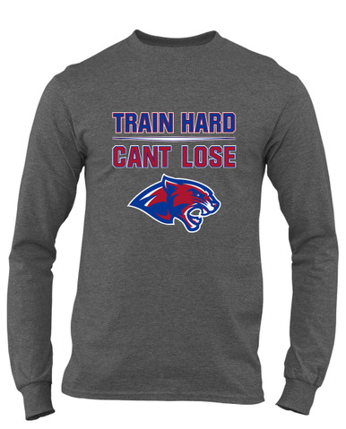 Bullard Panthers Train Hard, Can't Lose Men's Premium LS T-Shirt