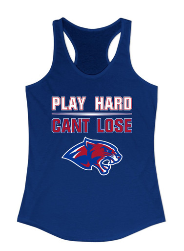 Bullard Panthers Play Hard, Can't Lose Women's Tank Top