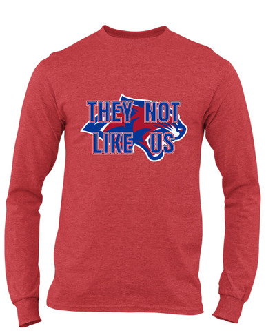 Bullard Panthers They Not Like Us #2 Men's LS T-Shirt