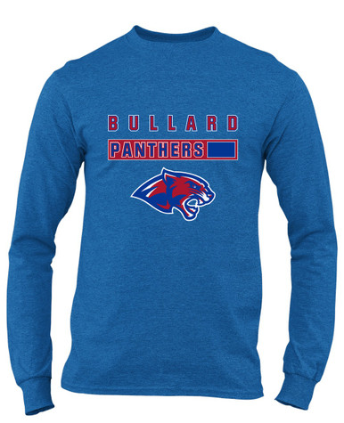 Bullard Panthers Mascot #7 Men's Premium LS T-Shirt