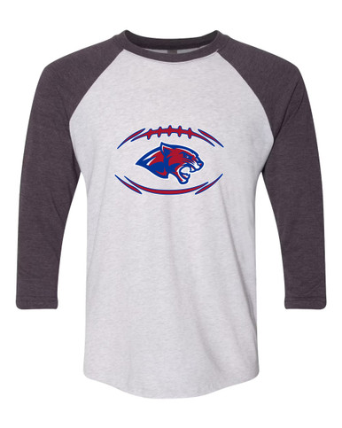 Bullard Panthers Football #3 Men's Baseball T-Shirt