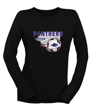 Bullard Panthers Soccer #2 Women's Premium LS T-Shirt