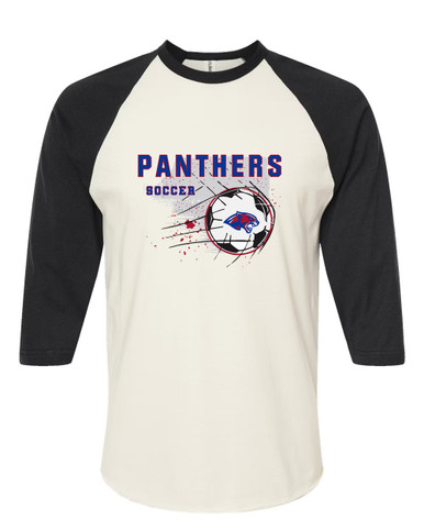 Bullard Panthers Soccer #2 Men's Baseball T-Shirt