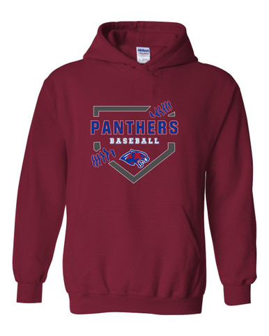 Bullard Panthers Baseball #2 Men's Hoodie