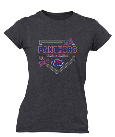 Bullard Panthers Baseball #2 Women's Premium SS T-Shirt