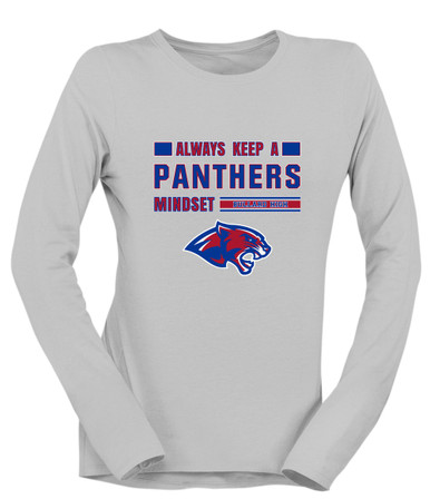 Bullard Panthers Mindset Women's LS T-Shirt