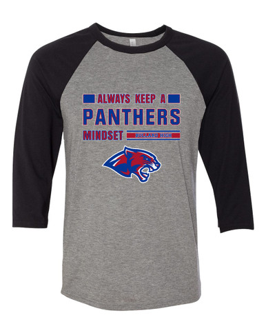 Bullard Panthers Mindset Women's Baseball T-Shirt