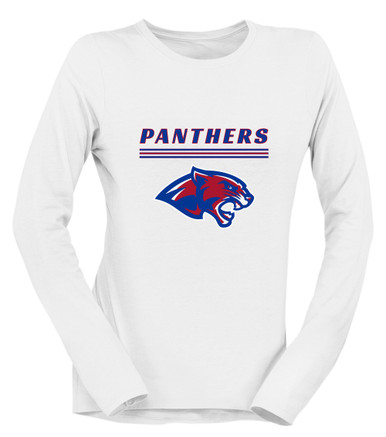 Bullard Panthers Mascot #8 Women's LS T-Shirt