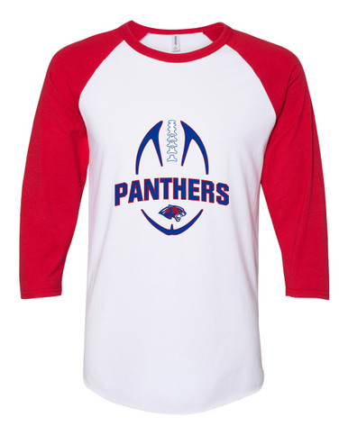 Bullard Panthers Football #5 Women's Baseball T-Shirt