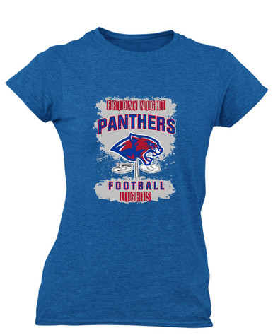 Bullard Panthers Football #6 Women's Premium SS T-Shirt